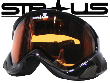STATUS DEEP BLACK ORANGE AY【ステータス ブラック】【スノーボード ゴーグル】【日本正規品】【稀少 激レア】