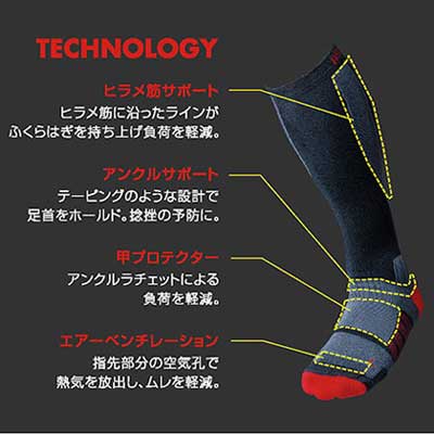 DEELUXE サーモ ソックス EVO BLUE【スノーボード ソックス】【日本正規品】