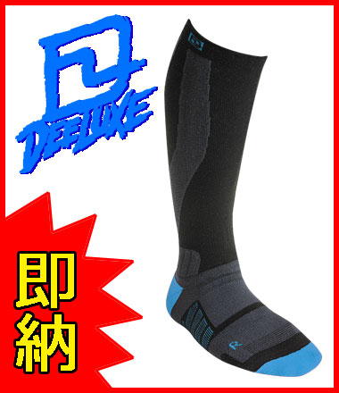 DEELUXE サーモ ソックス EVO BLUE【スノーボード ソックス】【日本正規品】