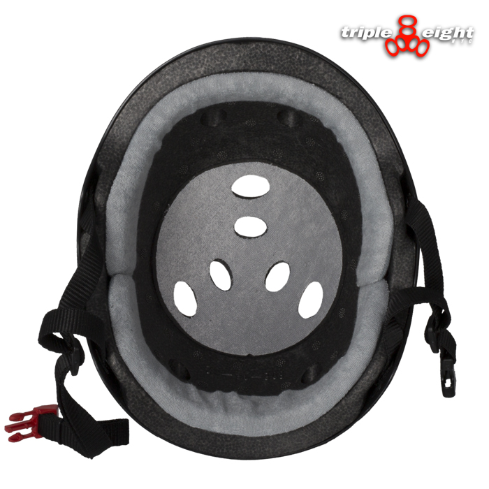 TRIPLE EIGHT ヘルメット THE CERTIFIED SWEATSAVER カラー CARBON RUBBER【日本正規品】