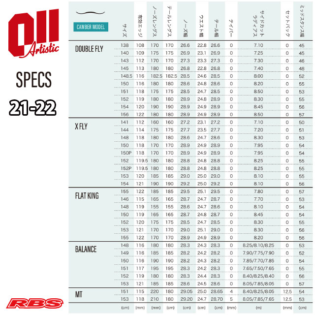 011 Artistic 21-22 X FLY 日本正規品 予約商品