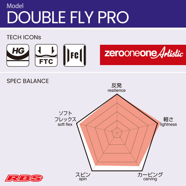 011 Artistic 22-23 DOUBLE FLY PRO 日本正規品 予約商品