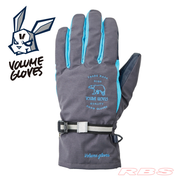 18-19 VOLUME GLOVES FIVE KING CHARCOAL/D-BLUE