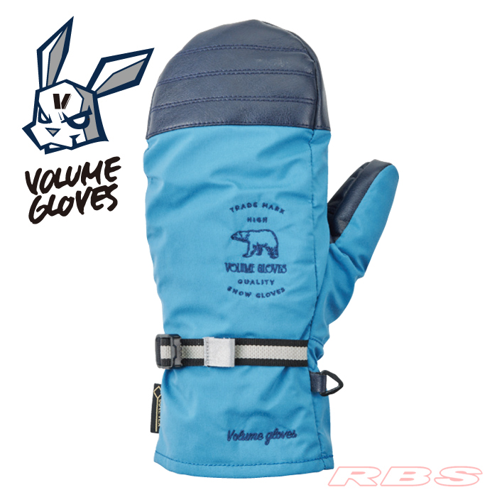 18-19 VOLUME GLOVES MITTEN KING D-BLUE