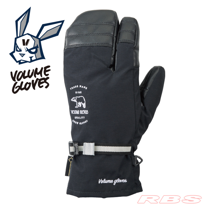18-19 VOLUME GLOVES THREE KING BLACK