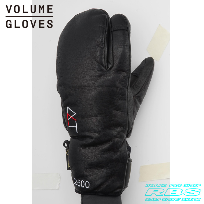 17-18 モデル VOLUME GLOVES ALT2500  BLACK GORE-TEX ゴアテックス 【スノーボード グローブ 2018 ボリュームグローブ  】【日本正規品】