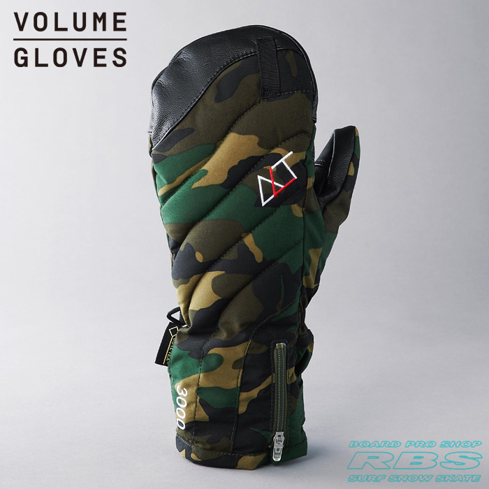 17-18 モデル VOLUME GLOVES ALT3000  CAMO GORE-TEX ゴアテックス 【スノーボード グローブ 2018 ボリュームグローブ  】【日本正規品】