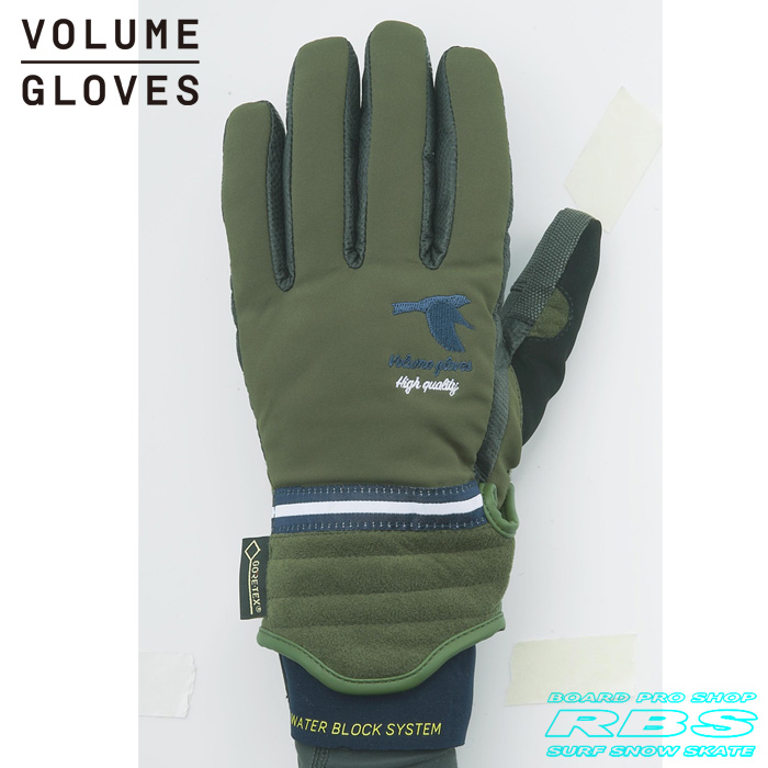 17-18 モデル VOLUME GLOVES MANIFESTO マニフェスト ARMY GORE-TEX ゴアテックス 【スノーボード グローブ】【ボリュームグローブ 2018】【日本正規品】
