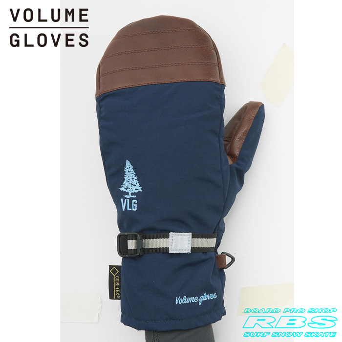 17-18 モデル VOLUME GLOVES MITTEN KING ミトンキング NAVY GORE-TEX ゴアテックス 【スノーボード グローブ】【ボリュームグローブ 2018】【日本正規品】