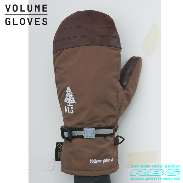17-18 モデル VOLUME GLOVES MITTEN KING ミトンキング BROWN GORE-TEX ゴアテックス 【スノーボード グローブ】【ボリュームグローブ 2018】【日本正規品】
