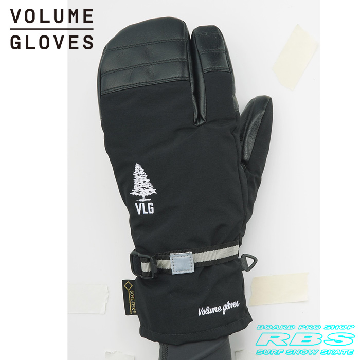 VOLUME GLOVES 17-18 THREE KING スリーキング BLACK GORE-TEX ゴアテックス 【スノーボード グローブ】【ボリュームグローブ 2018】【日本正規品】