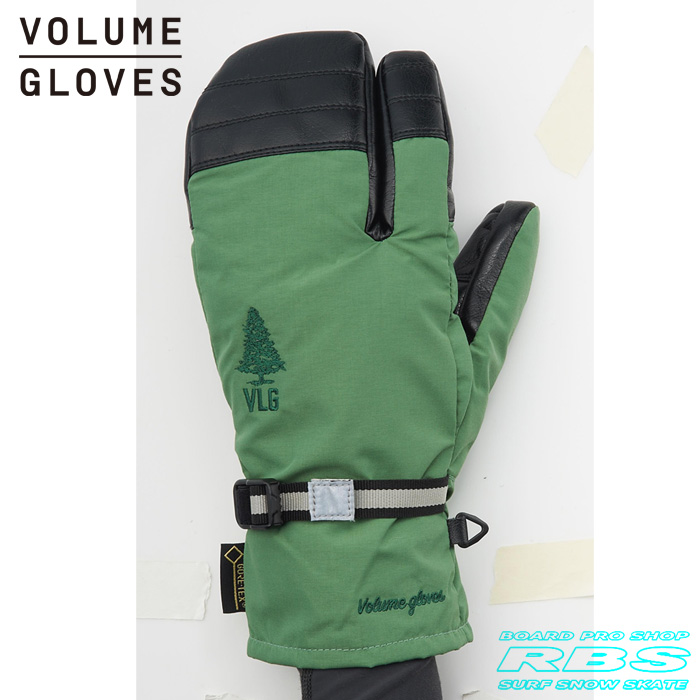 17-18 モデル VOLUME GLOVES THREE KING スリーキング ARMY GORE-TEX ゴアテックス 【スノーボード グローブ】【ボリュームグローブ 2018】【日本正規品】