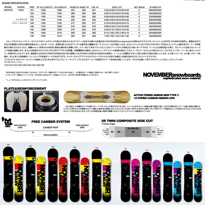 NOVEMBER ARTISTE BLACK DESIGN（ノーベンバー アーティスト ブラック デザイン） 17-18