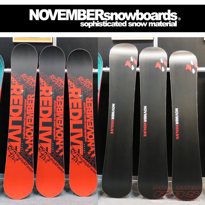 NOVEMBER REDLIVE（ノーベンバー レッドライブ） 17-18【送料無料・チューンナップ無料】【日本正規品】