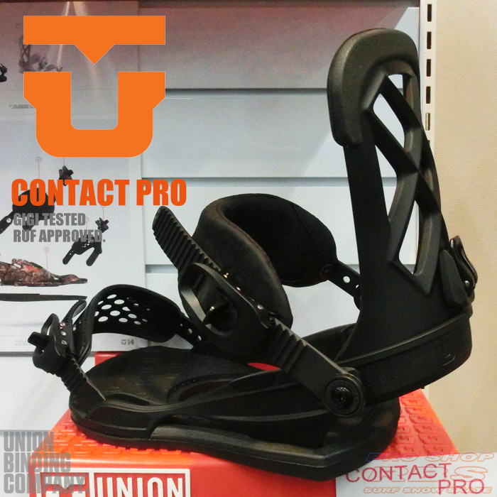 18-19 UNION BINDING CONTACT PRO BLACK ユニオン バインディング スノーボード ビンディング【日本正規品】【予約商品】