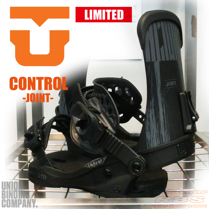 18-19 UNION BINDING CONTROL JOINT BLACK ユニオン バインディング スノーボード ビンディング【日本正規品】【予約商品】