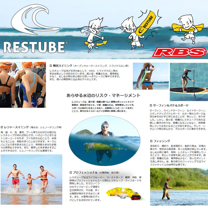 RESTUBE (レスチューブ)Swim Black IceMint