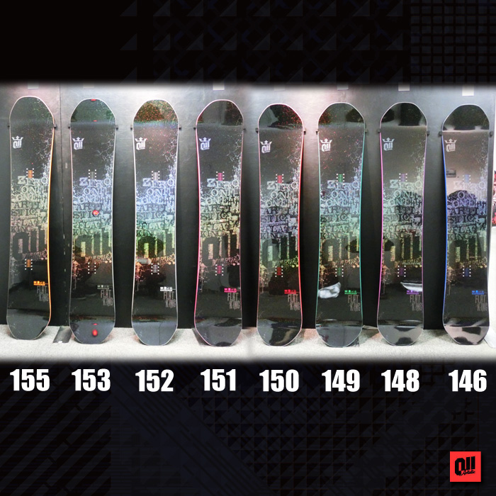 16-17 011Artistic FLATKING 146-155【ゼロワンワン アーティスティック フラットキング】【スノーボード ボード 板 グラトリ】【日本正規品】