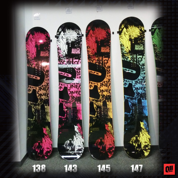 16-17 011 Artistic DOUBLE 138/143/145/147【ゼロワンワン アーティスティック ダブル】【送料無料】【チューンナップ無料】【日本正規品】