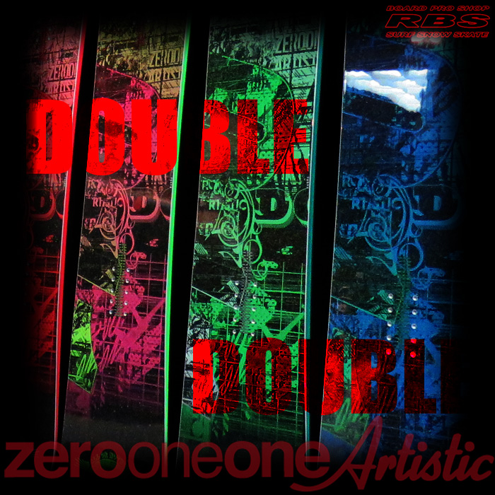 17-18 011 Artistic DOUBLE 138-156 ゼロワンワン アーティスティック ダブル 【チューンナップ無料】 【送料無料】 【日本正規品】