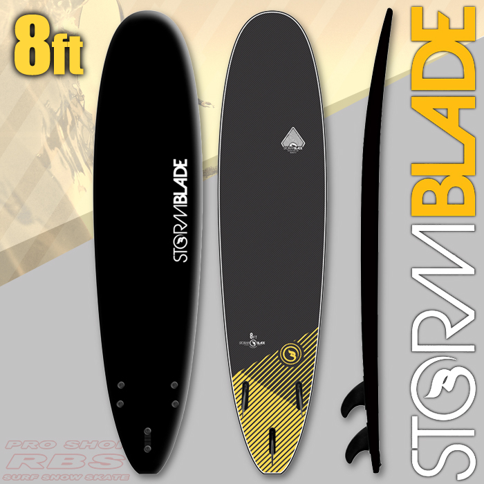 STORMBLADE 8 SURFBOARD BLACK/BLACK 日本正規品