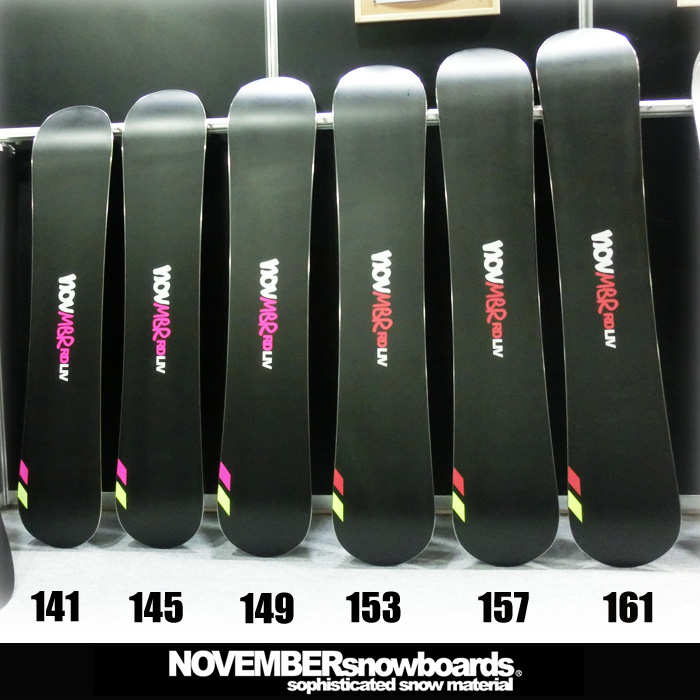 16-17 NOVEMBER ノーベンバー REDLIVE 【ノーベンバー レッドライブ】【スノーボード ボード 16-17】【送料無料・チューンナップ無料】【日本正規品】