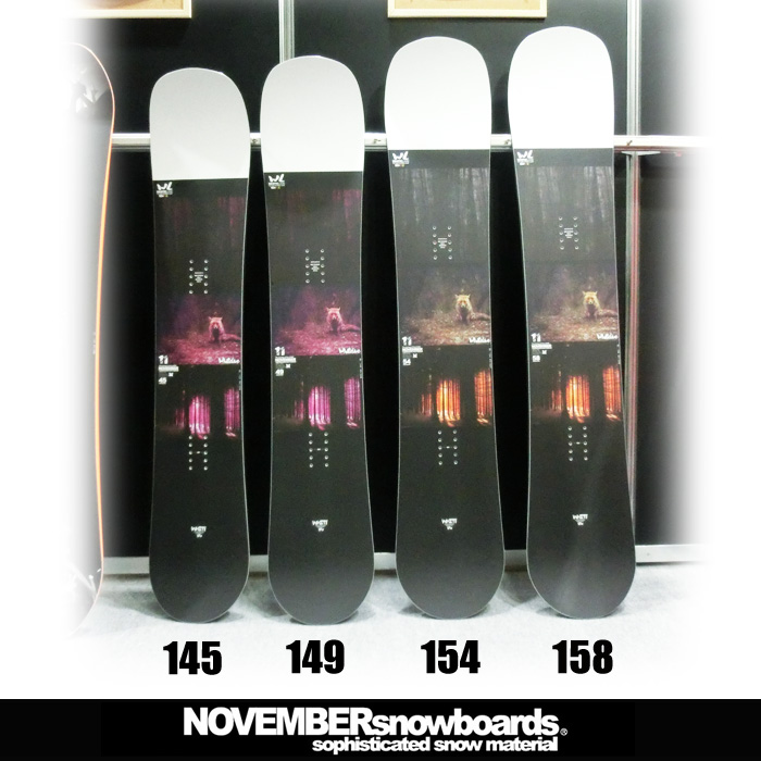 16-17 NOVEMBER ノーベンバー WHITELIVE 【ノーベンバー ホワイトライブ】【スノーボード ボード 16-17】【送料無料・チューンナップ無料】【日本正規品】
