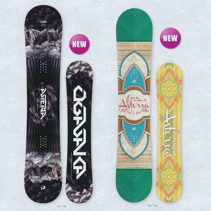 16-17 NEWモデル オガサカ AST ASTERIA アステリア OGASAKA SNOWBOARDS エーエスティー 【オガサカ スノーボード 16-17】【送料無料・チューンナップ無料】【日本正規品】【予約商品】