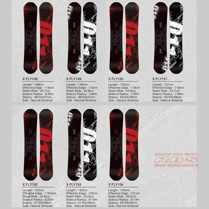 011 Artistic 18-19 X FLY 148~154 日本正規品