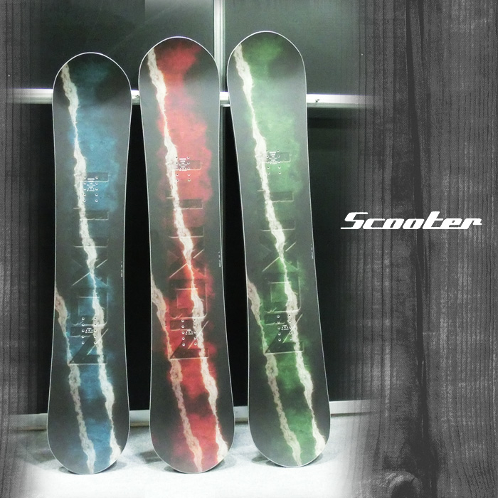 16-17 NEWモデル SCOOTER LUXON ルクソン 143/150/153 【スクーター スノーボード 16-17 】【送料無料・チューンナップ無料】【日本正規品】