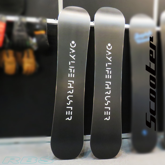 17-18 NEWモデル SCOOTER DAYLIFE-THRUSTER デイライフスラスター 151/155 【スクーター スノーボード 17-18 】【送料無料・チューンナップ無料】【日本正規品】