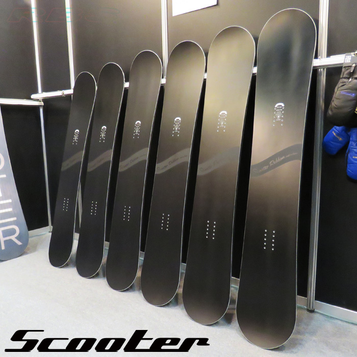 17-18 NEWモデル SCOOTER REBBON リボン 145-159 【スクーター スノーボード 17-18 】【送料無料・チューンナップ無料】【日本正規品】