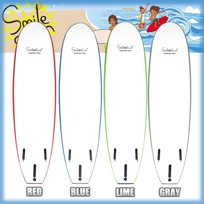 SMILE ON SURF スマイルオンサーフ サイズ 213x53x7cm 【子供用 キッズ 