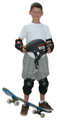 トリプルエイト プロテクター ジュニア用 3点セット 子供用 サイズ フリー リトルトリッキー 【LITTLE TRICKY YOUTH】【スケートボード スケボー ストライダー】【TRIPLE EIGHT トリプルエイト TRIPLE8】【キッズ プロテクター セット 日本正規品】