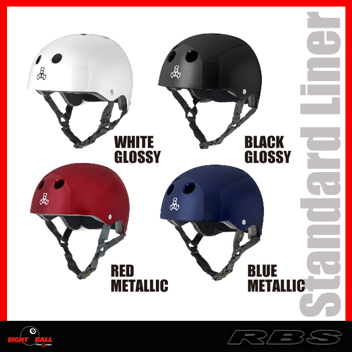 トリプルエイト ヘルメット TRIPLE EIGHT HELMET STANDARD LINER仕様 【スケートボード用 】【TRIPLE 8 日本正規品 】