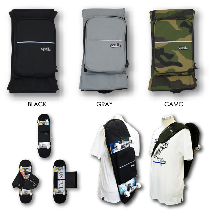 スケートバッグ カプセル  BLACK CPSL SKATE BAG 【ボード ケース】【日本正規品】