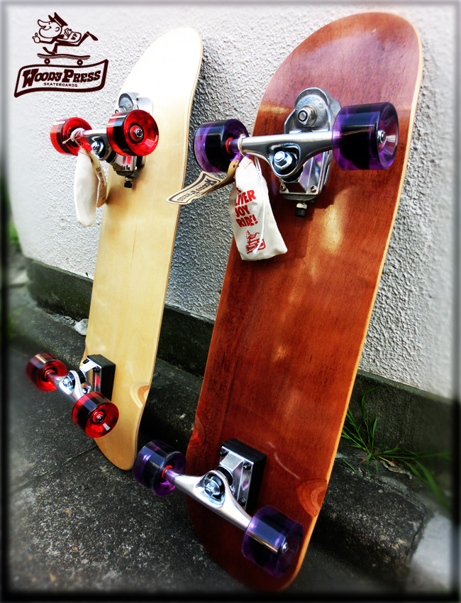 WOODY PRESS 32インチ カラー NATURAL【ウッディプレス】【ロング スケートボード】【日本正規品 サーフ スケート】【サーフィン オフトレ】【日本正規品】