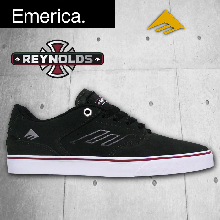 EMERICA  REYNOLDS LOW VULC INDEPENDENT インディペンデント DARK GREEN 【エメリカ スケート シューズ】【レイノルズ 】【日本正規品】【送料無料】