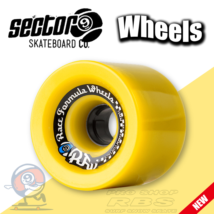 セクター9 SECTOR9 ウィール RACE 70mm/78a YELLOW 日本正規品