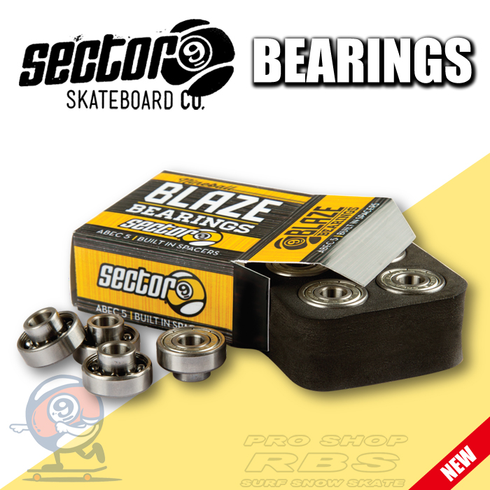セクター9 SECTOR9 ベアリング BLAZE BEARINGS ABEC5 日本正規品