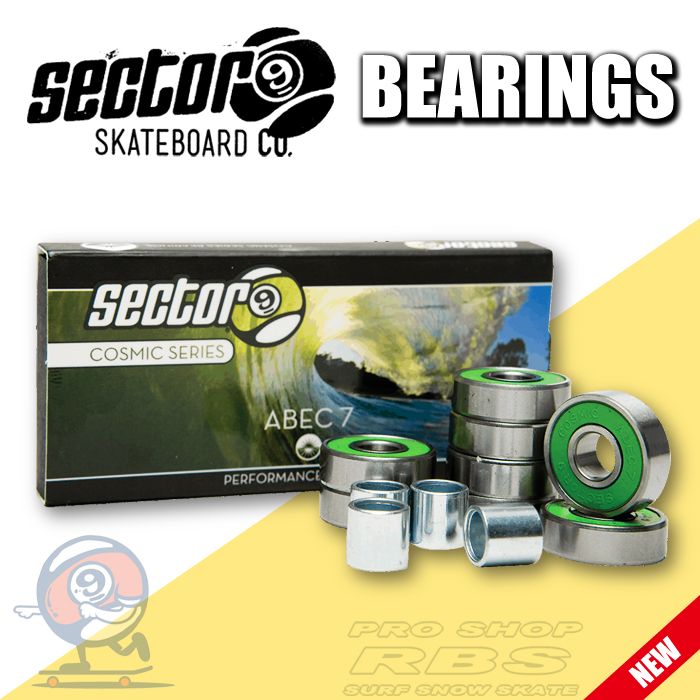 セクター9 SECTOR9 ベアリング COSMIC BEARINGS ABEC7 日本正規品