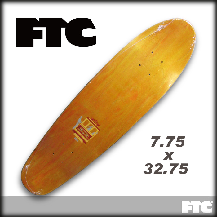FTC デッキ クルーザー タイプ "CABLE CAR CRUISER" 7.75 x 32.75 【日本正規品】