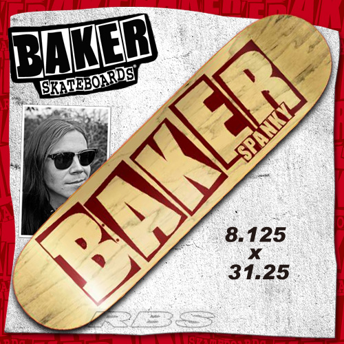 BAKER ベーカー デッキ BRAND NAME NAT/MAR  KEVIN SPANKY LONG ケビン ロング  サイズ 8.125 × 31.25 【ベイカー ベーカー】 【スケボー スケートボード デッキ】【日本正規品】