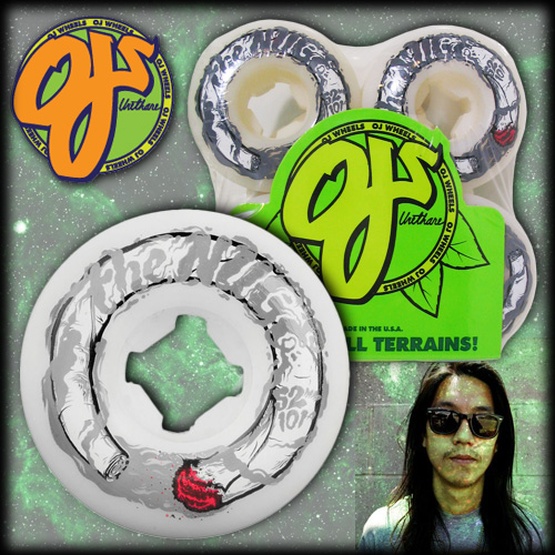 OJ ウィール (OJ WHEELS) DON NGUYEN THE NUGE ROLL JAYS 52mm/101A (スケートボード ウィール) (オージェーウィール) (日本正規品)