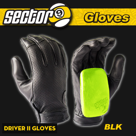 セクター9 SECTOR9 DRIVER II GLOVE スライドグローブ BLACK 日本正規品