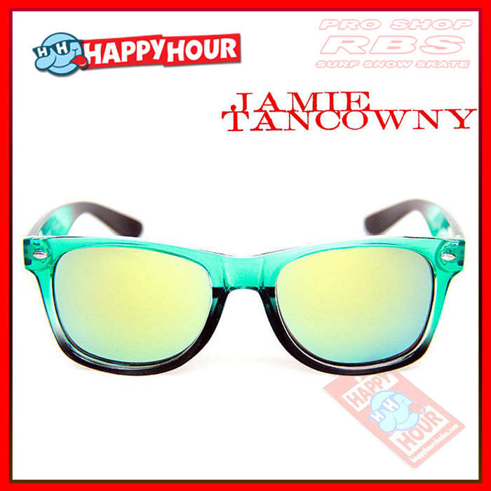 HAPPY HOUR サングラス ハッピーアワー POGUE MAHONES  GREEN BLACK 【スケボー スケートボード】【日本正規品】