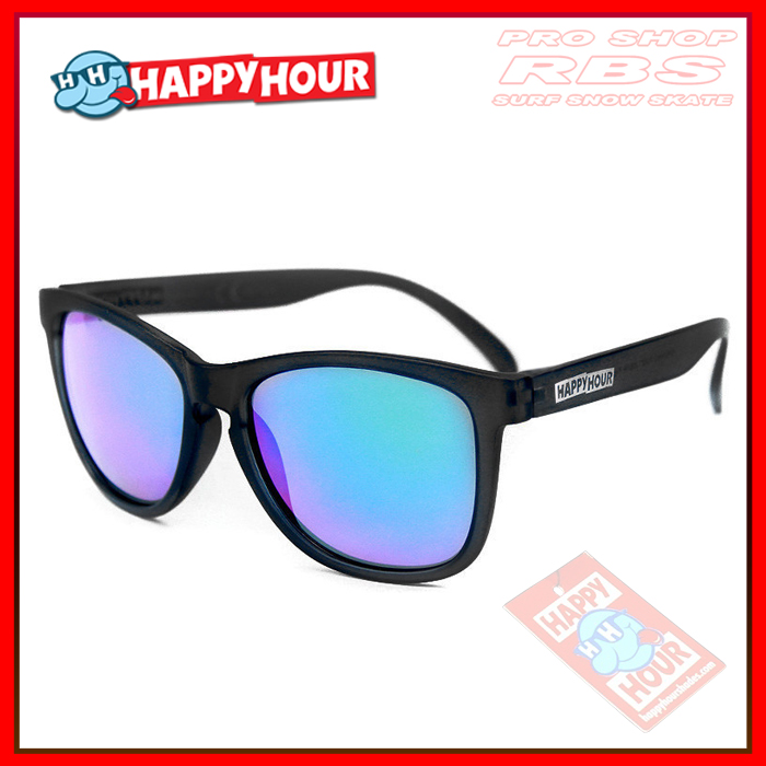 HAPPY HOUR サングラス ハッピーアワー BLACK MAMBAS MATTE BLACK 【スケボー スケートボード】【日本正規品】
