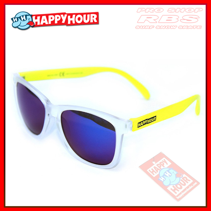 HAPPY HOUR サングラス ハッピーアワー ELECTRIC BANANA CLEAR FROST【スケボー スケートボード】【日本正規品】
