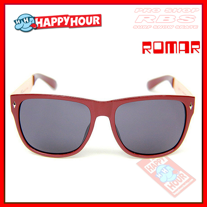 HAPPY HOUR サングラス ハッピーアワー BERMUDAS BURGUNDY 【スケボー スケートボード】【日本正規品】