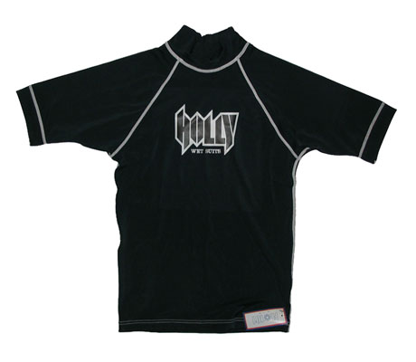 HOLLY ラッシュガード  ブラック  ハリー サーフィン  【日本正規品】